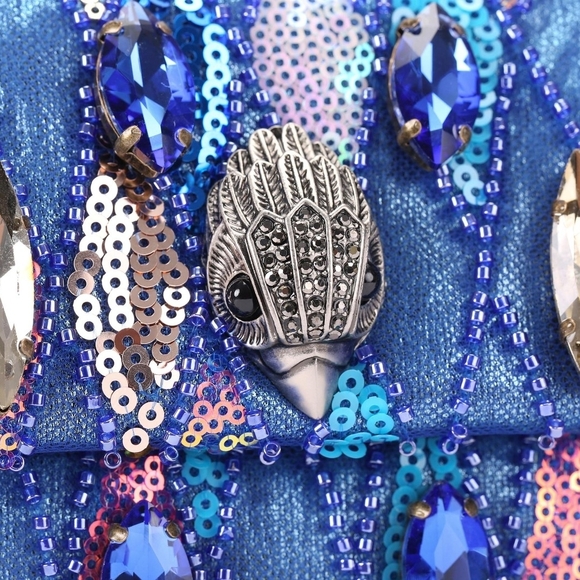 Kurt Geiger Multicolor Sequin Clutch - Picture 6 of 11